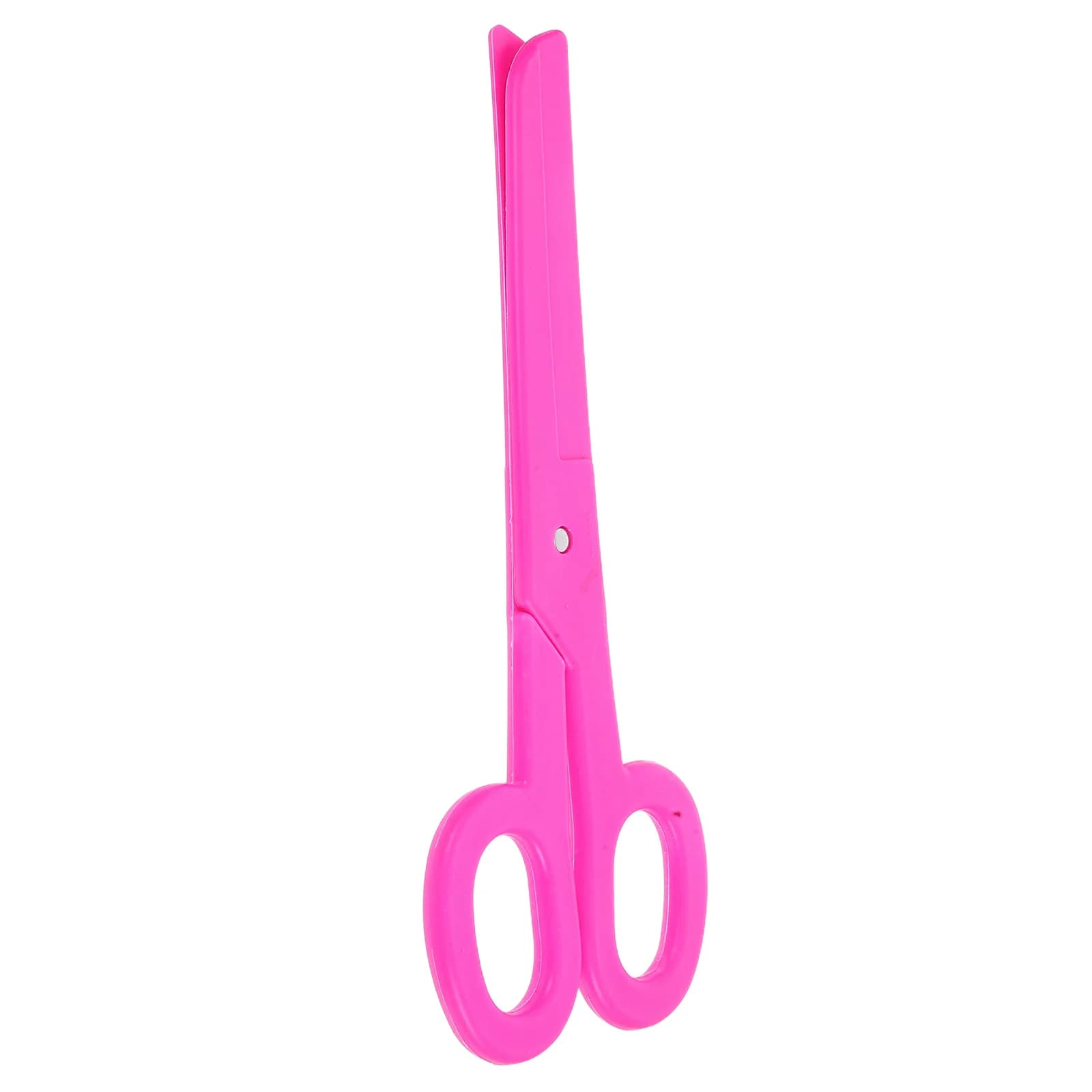 Forbici da clown Divertente gigante Grande puntello Scherzo enorme Costume di plastica Decorazione di carnevale per bambini grandi Fai finta di giocare