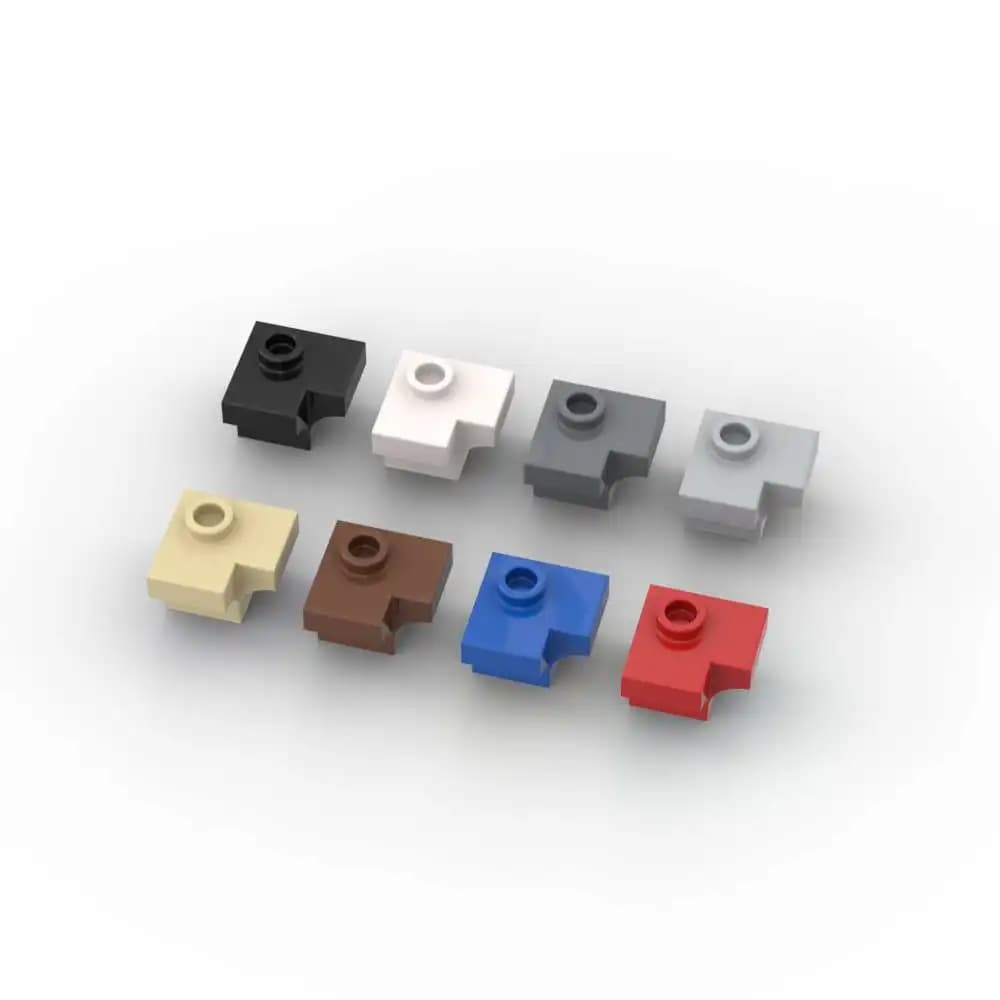 MOC 10PCS 38585 Arco 2x2 Angolo Building Blocks Kit Castello Muro Mattoni Educativi Particelle Puzzle Giocattolo Per Bambini Regali Di Compleanno