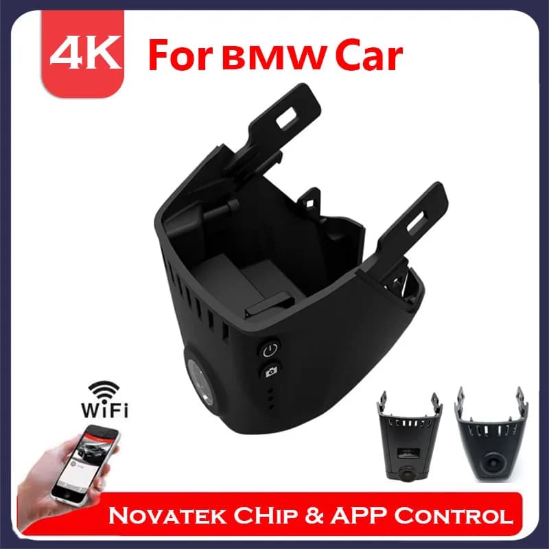 Dash Cam Wifi 4K HD for BMW 5 G30 G31 and 7Series G11 G12 2016-2021, New DVR for car with Plug and Play installation with APP control