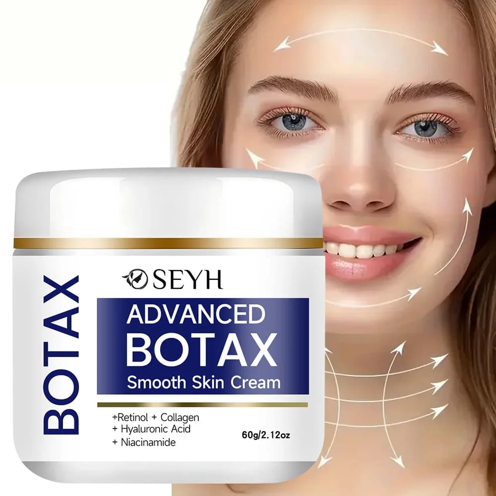 SEYH Advanced BOTAX Crema idratante giorno e notte rassodante beige chiaro con retinolo collagene pianta squalano 72h idratazione pelle luminosità
