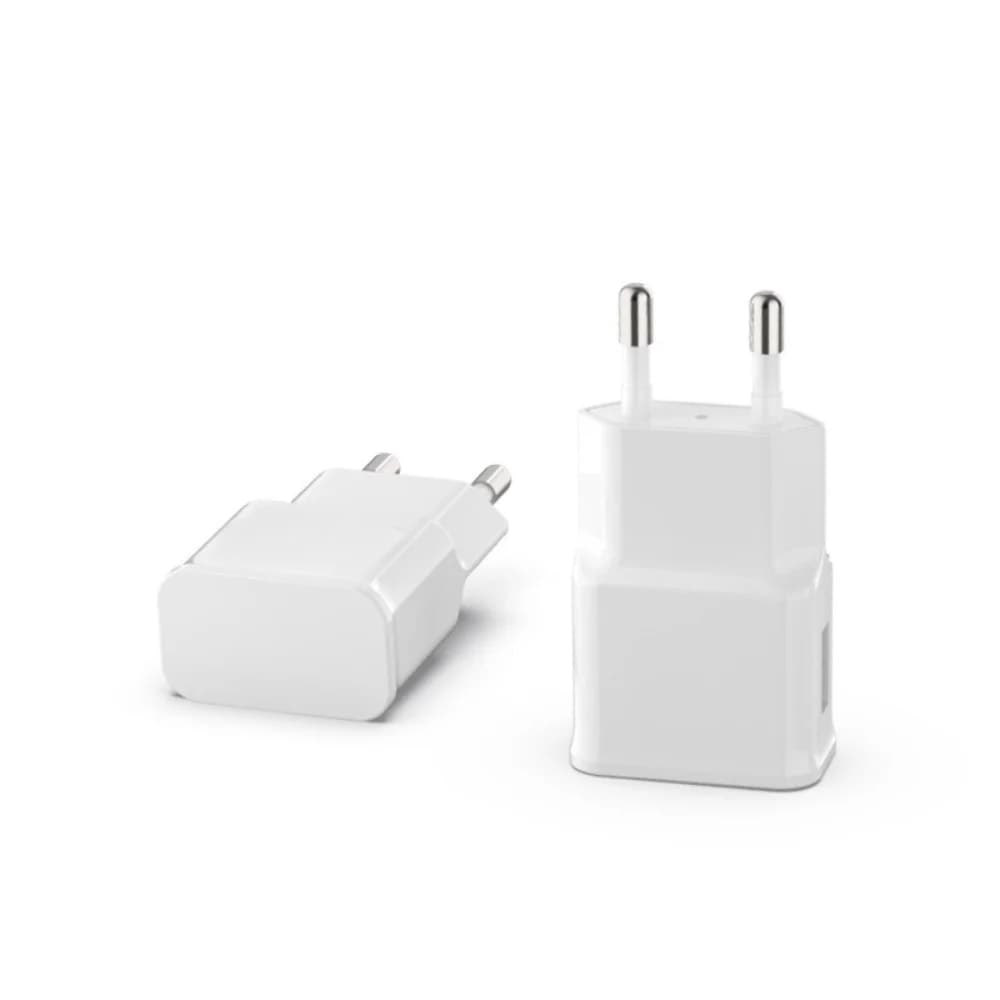 Caricatore da muro USB da 10 W Adattatore di alimentazione 5 V 2 A Caricatore universale per telefono cellulare con spina USB UE certificato CE compatibile con Samsung Galaxy