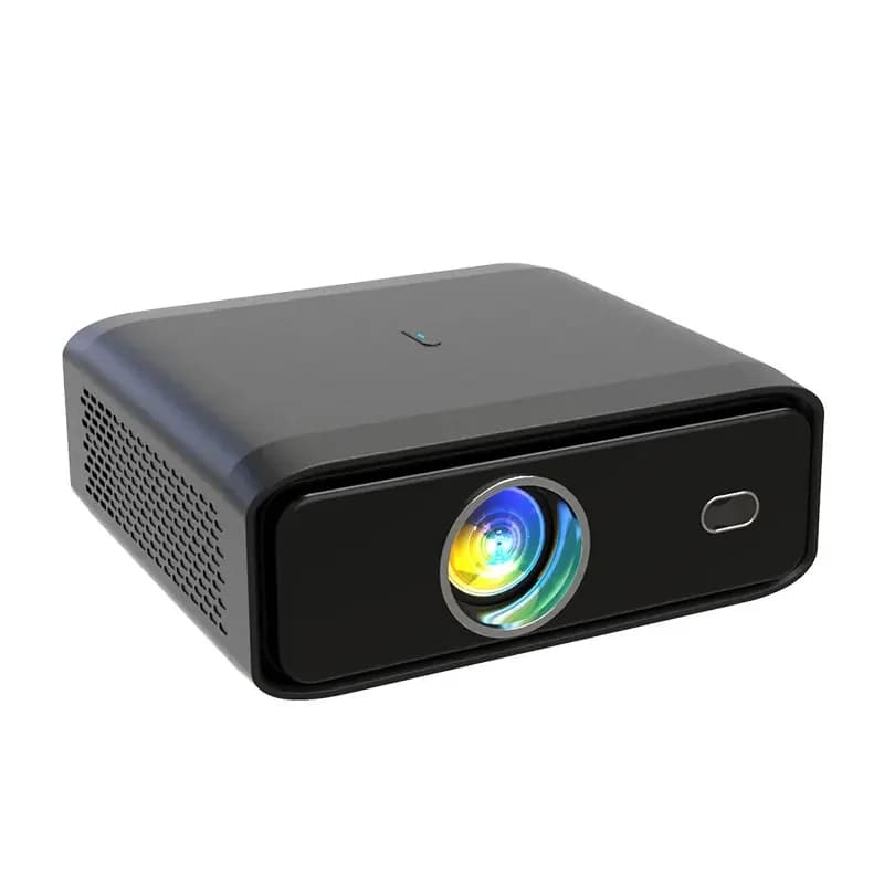 Nuovo Mini Proiettore E510 2024, Proiettore Tascabile WIFI BT Smart Android 9, Proiettore LED 4K, Videoproiettore per Home Theater