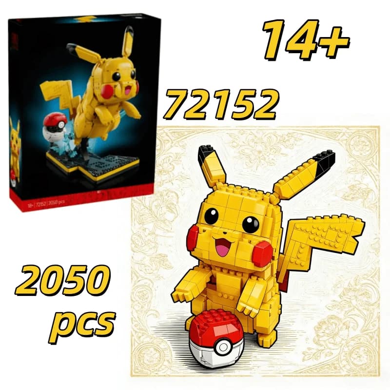 2026 Nuovo Gioco di Tendenza: Blocchi da Costruzione 3D Pika 72152 - Elfo Magico Tascabile, 2050 Pezzi, Modellino Giocattolo, Regalo di Compleanno