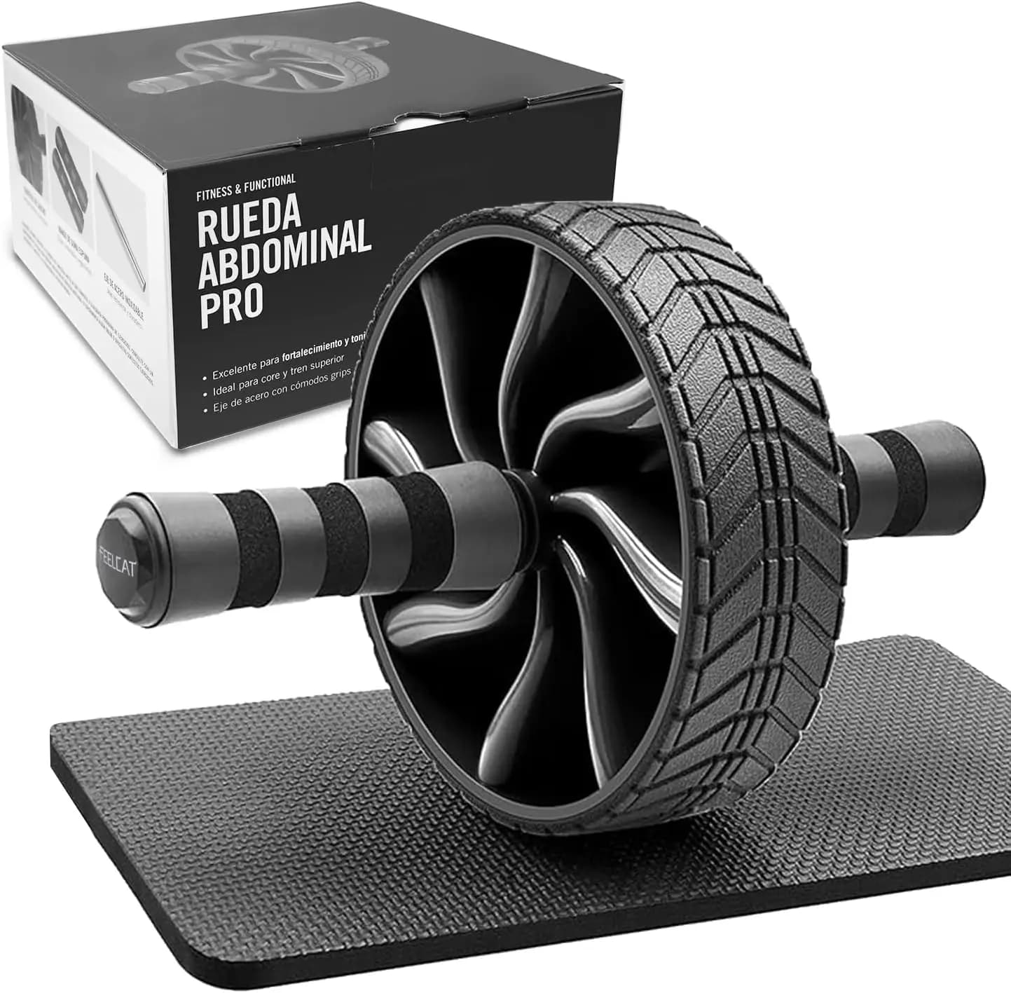 Ab roller wheel abdominal exercise core workout weight loss no noise easy to assembling light weight perfect home gym equipment