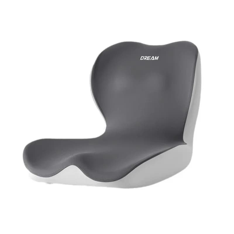 L Shape Memory Foam Seat Back Cushion Knitted Polyester Cover Removable Washable Anti Decubitus Office Car Chair Pillow