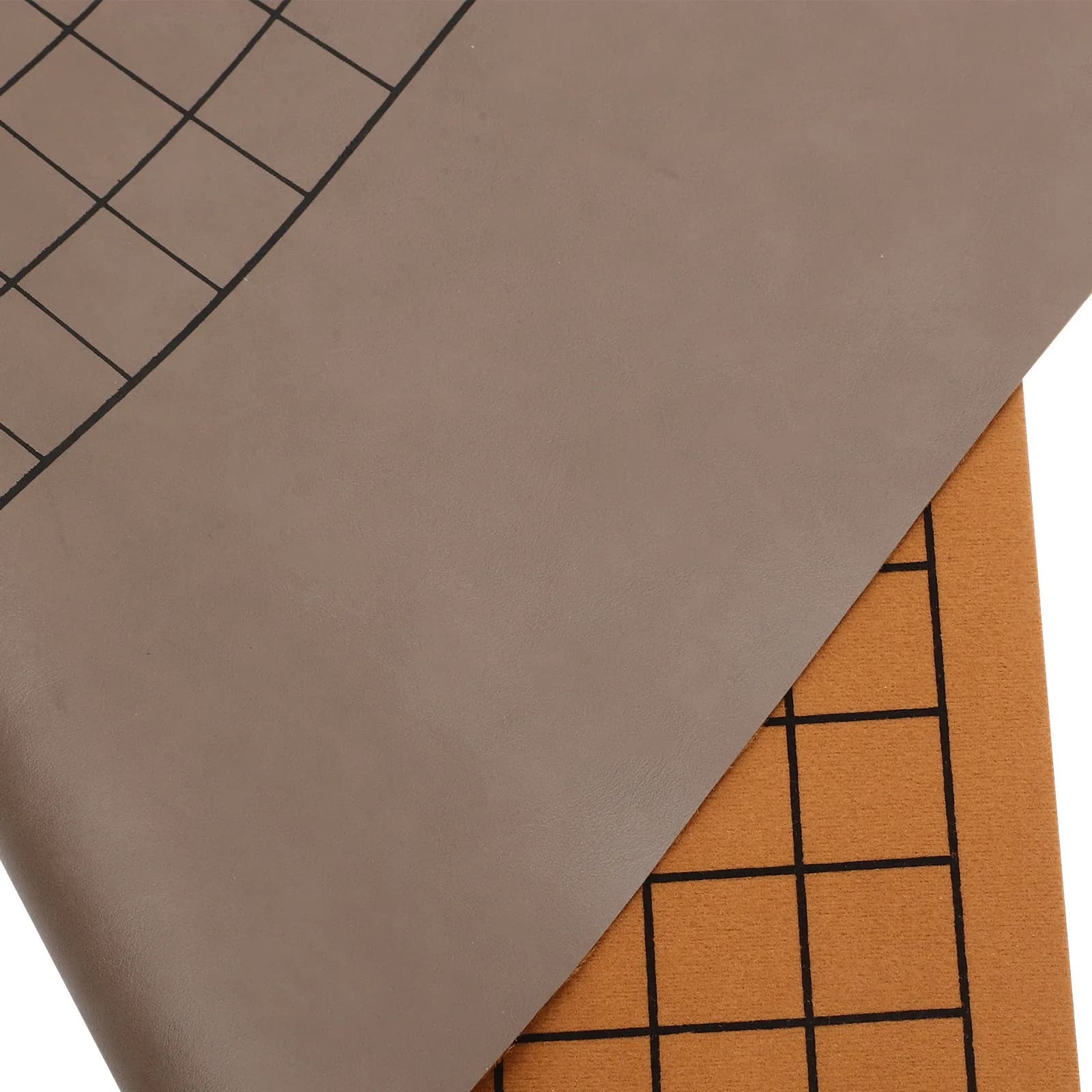 Set di 2 Scacchiere Pieghevoli Portatili a Doppia Faccia per Bambini, Gioco di Strategia Go, Scacchiera Pieghevole
