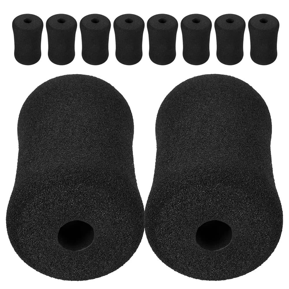 10 pcs of foam for fitness equipment, spare cover, gym accessories, sponge pads for extension machine foot cover