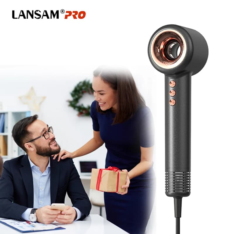 Asciugacapelli Ionico Professionale Senza Pale Leggero per Salone, OEM ODM, Vendita all'Ingrosso, Ideale come Regalo