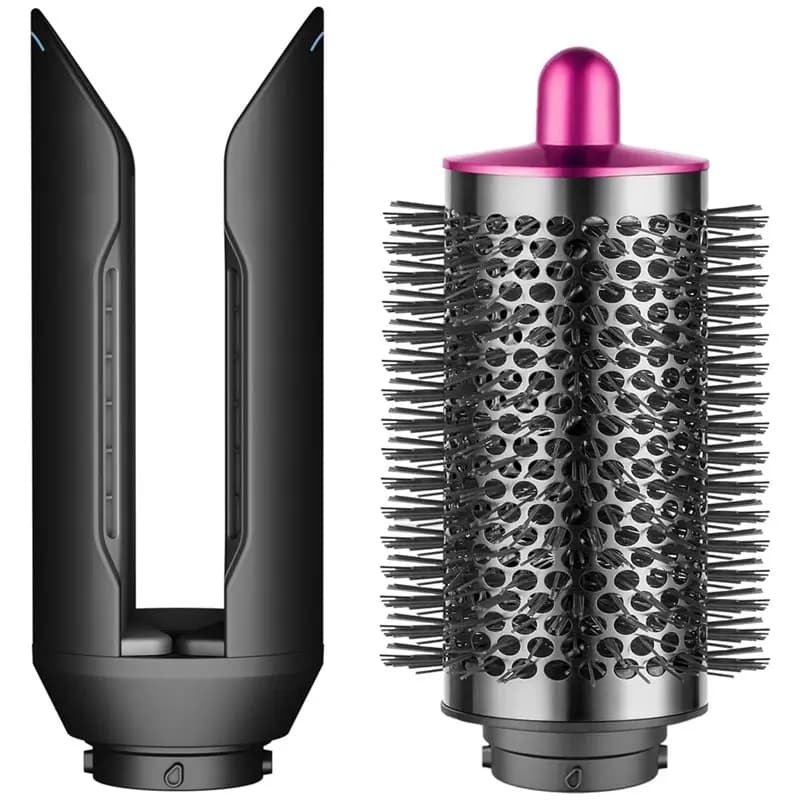 A76G updated hair plate accessory and large round volumizing brush for Dyson Airwrap HS01 HS05 HS08