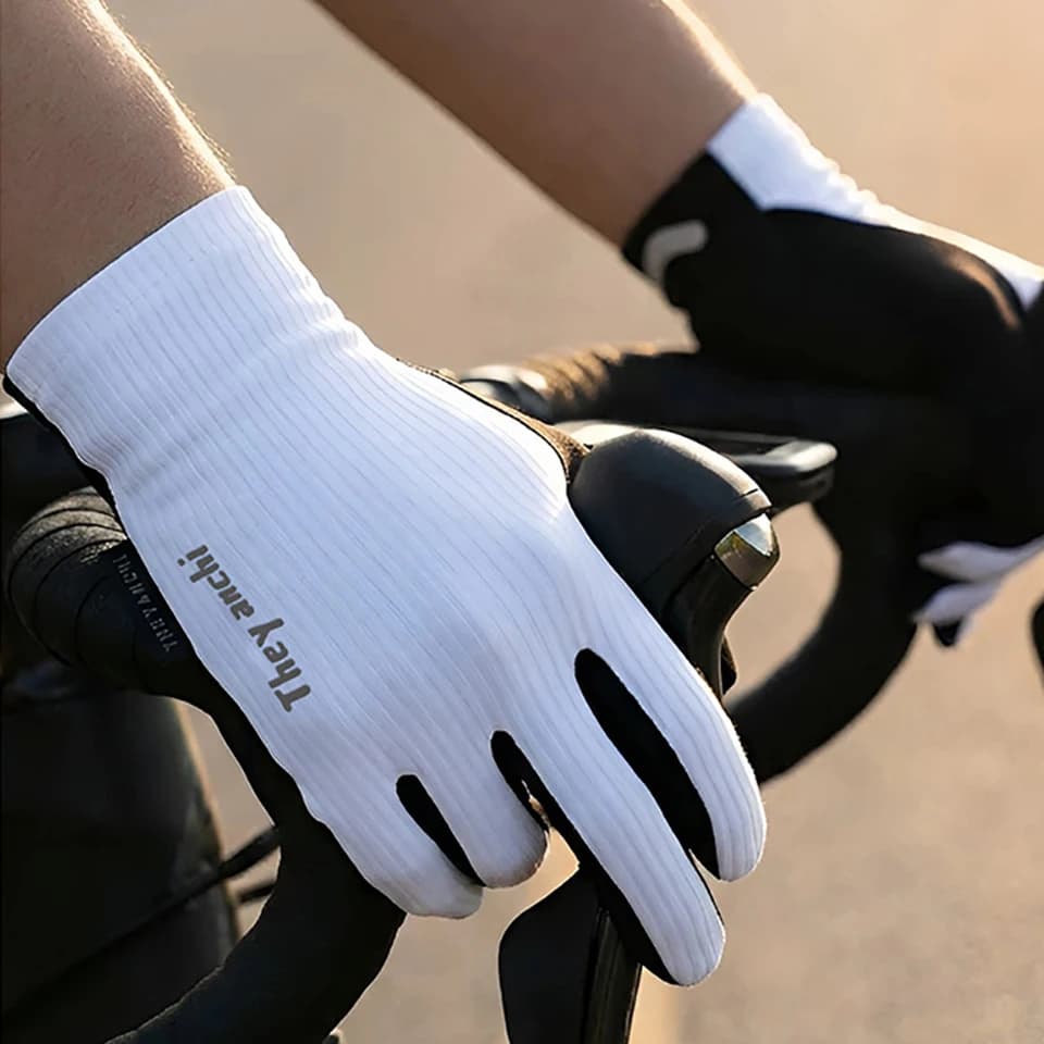GTUBIKE 1 pair of new men's cycling gloves, full finger cycling gloves and touchscreen, motorcycle gloves, MTB bike gloves, gym training gloves