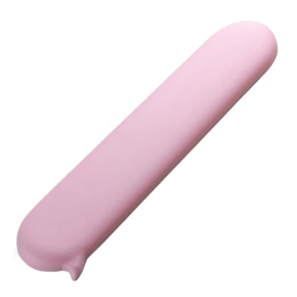 Tappetino per Mouse con Supporto per Polso in Silicone, Comodo Tappetino Ergonomico per Tastiera, Base in PU Antiscivolo Creativa, Poggiapolsi per Mouse