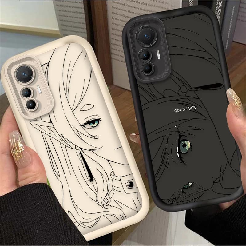 Anime Frieren Cool Line Custodia per Xiaomi Poco C65 X7 X6 F6 F5 X5 X3 NFC F3 M6 Pro 4G Mi 13 12 11 Lite 5G 14 13T 12T 11T 14T Pro