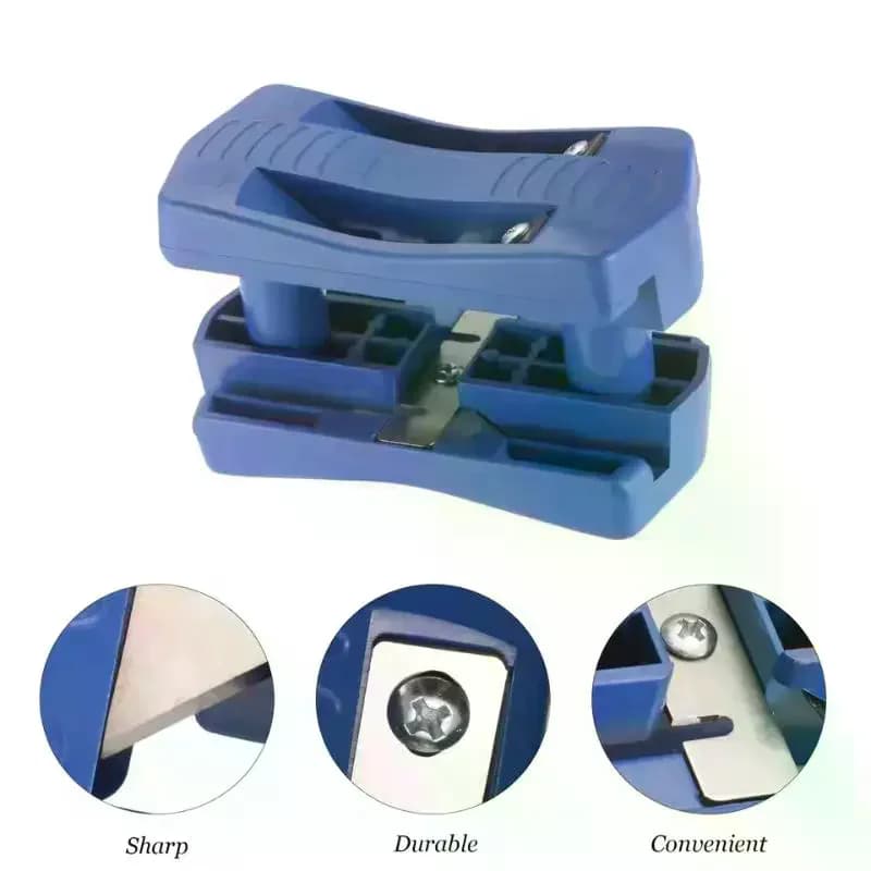 Multifunction Wood Boring Tools Set, Bilateral Trimmer for PVC, Compact, Melamine, Wood Veneer, Double Edge Trimmer