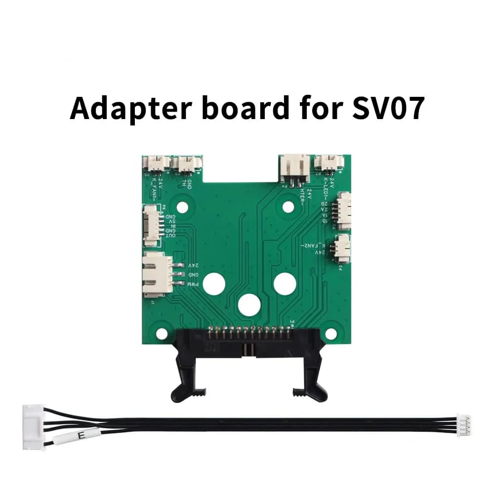 3D Printer Parts Extruder Transfer Adapters SV07 Sheet Plate Spare Parts for 3D Printing for 3D Printer Sovol SV07