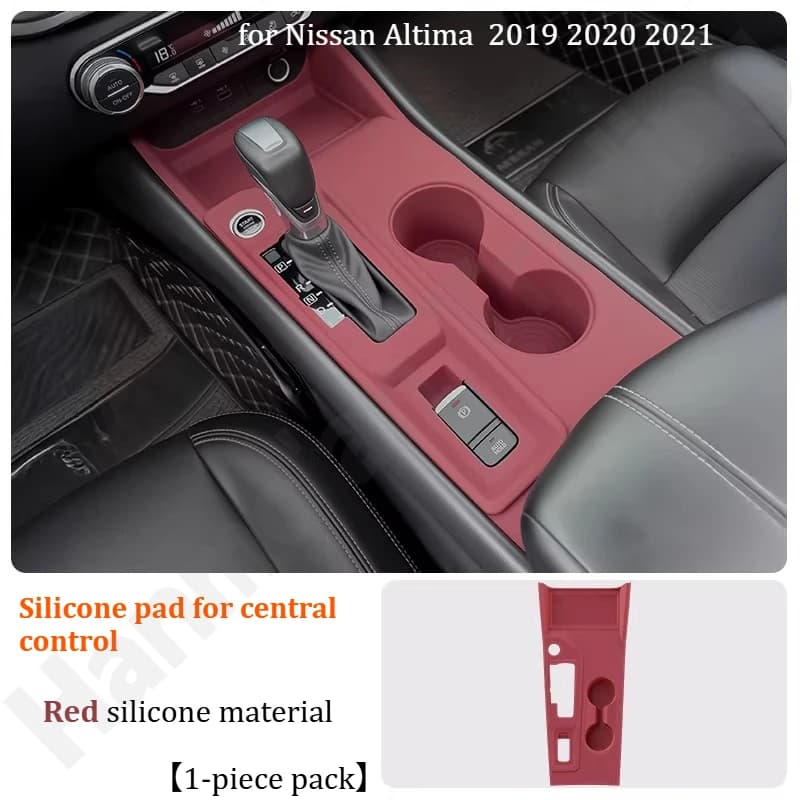 for Nissan Altima 2019-2025 Central control panel pad/door window panel silicone pad/modified accessories