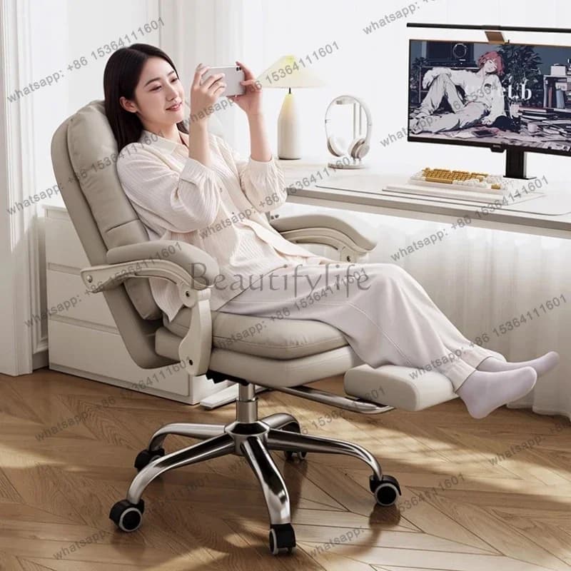 Sedie Ergonomiche Girevoli da Gaming, Arredamento per Ufficio, Sedia Moderna di Lusso per Computer, Poltrona da Ufficio, Sedia da Gaming Rilassante