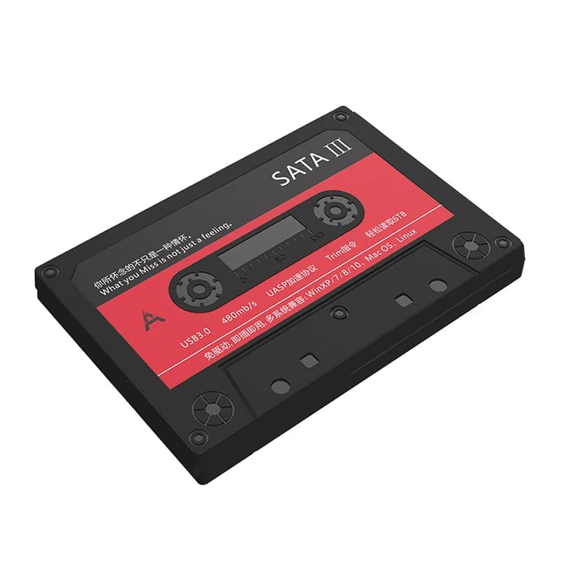 Custodia per disco rigido esterno Custodia per disco rigido USB 3.0 da 2,5 pollici SATA 3.0 Custodia per HDD mobile Supporto UASP per PC portatile