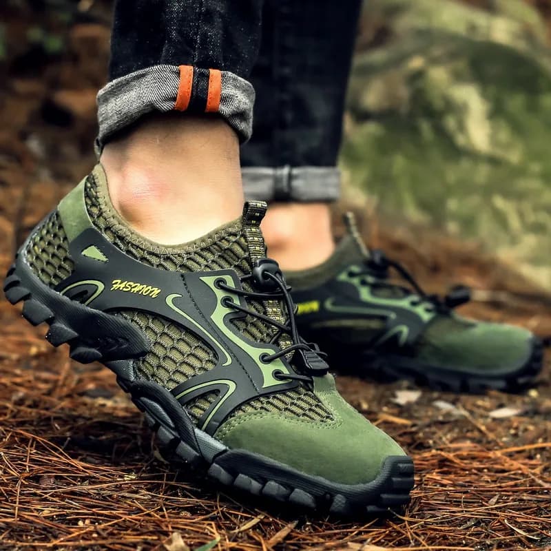 Scarpe da esterno antiscivolo resistenti all'usura per uomo Scarpe da trekking Jogging Trekking Sneakers Zapatos veloci Outdoor Hombre Invierno