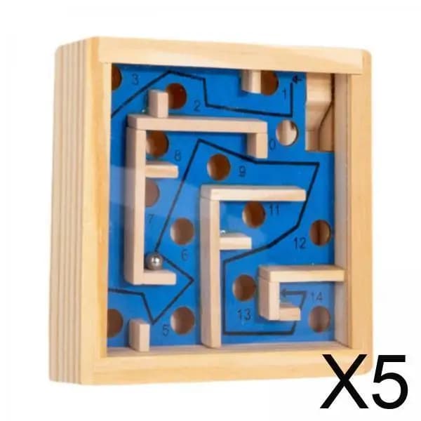 Labirinto di marmo in legno Labirinto Gioco da tavolo Giocattolo di attività logica per bambini Ragazzi Ragazze Regalo Montessori