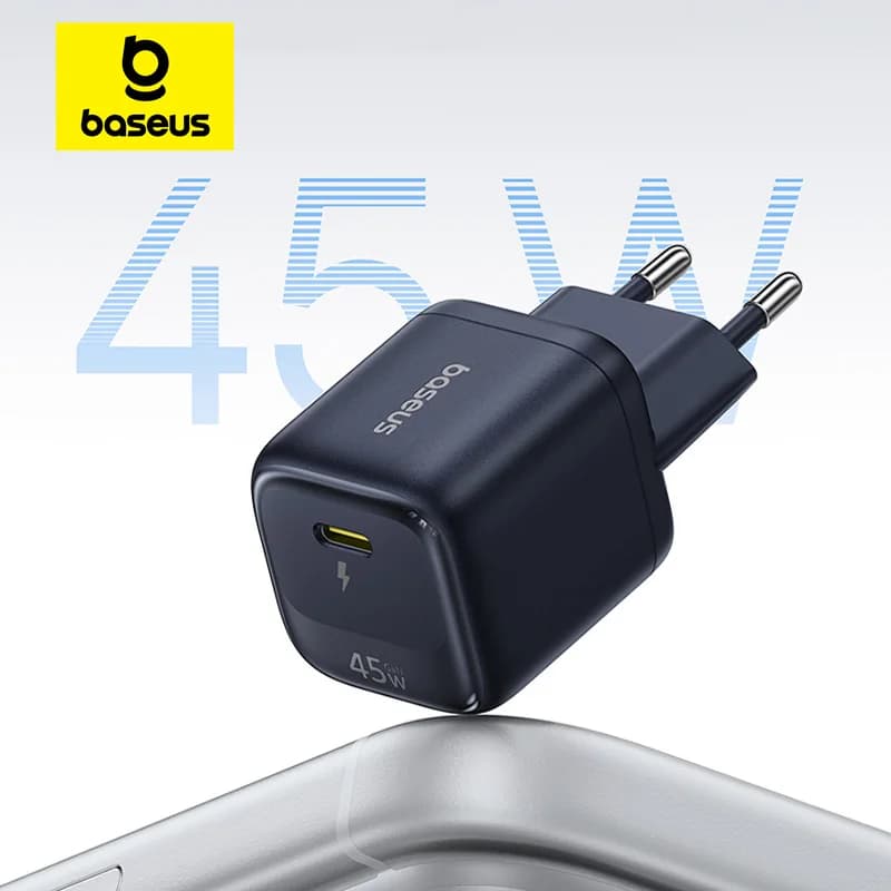 Baseus 30W GaN Phone Charger Charger for iPhone 16 15 14 13 12 Pro Max USB Charger C Support PD QC PPS Quick Charging for Laptop