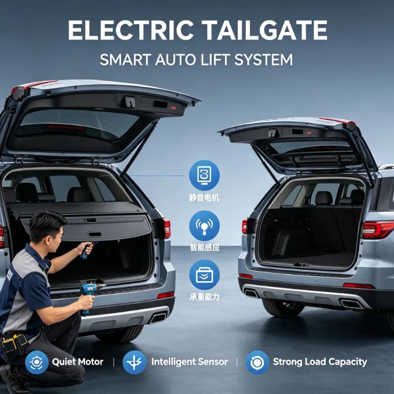 For Trumpchi GM6 2019-2025 Electric Tailgate Intelligent Automatic Suction Lock Luggage Modification Automotive Supplies