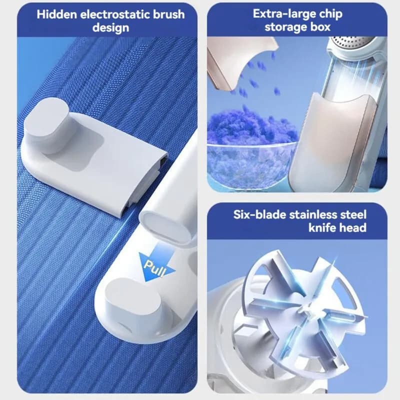 【BRAND NEW】Dual Power Lint Remover-Fabric Shaver-Large Capacity With Smart Digital Display