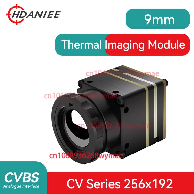 Termocamera FPV 256*192 9MM per droni FPV con interfaccia CVBS Modulo telecamera micro termocamera IR 12um a onde lunghe
