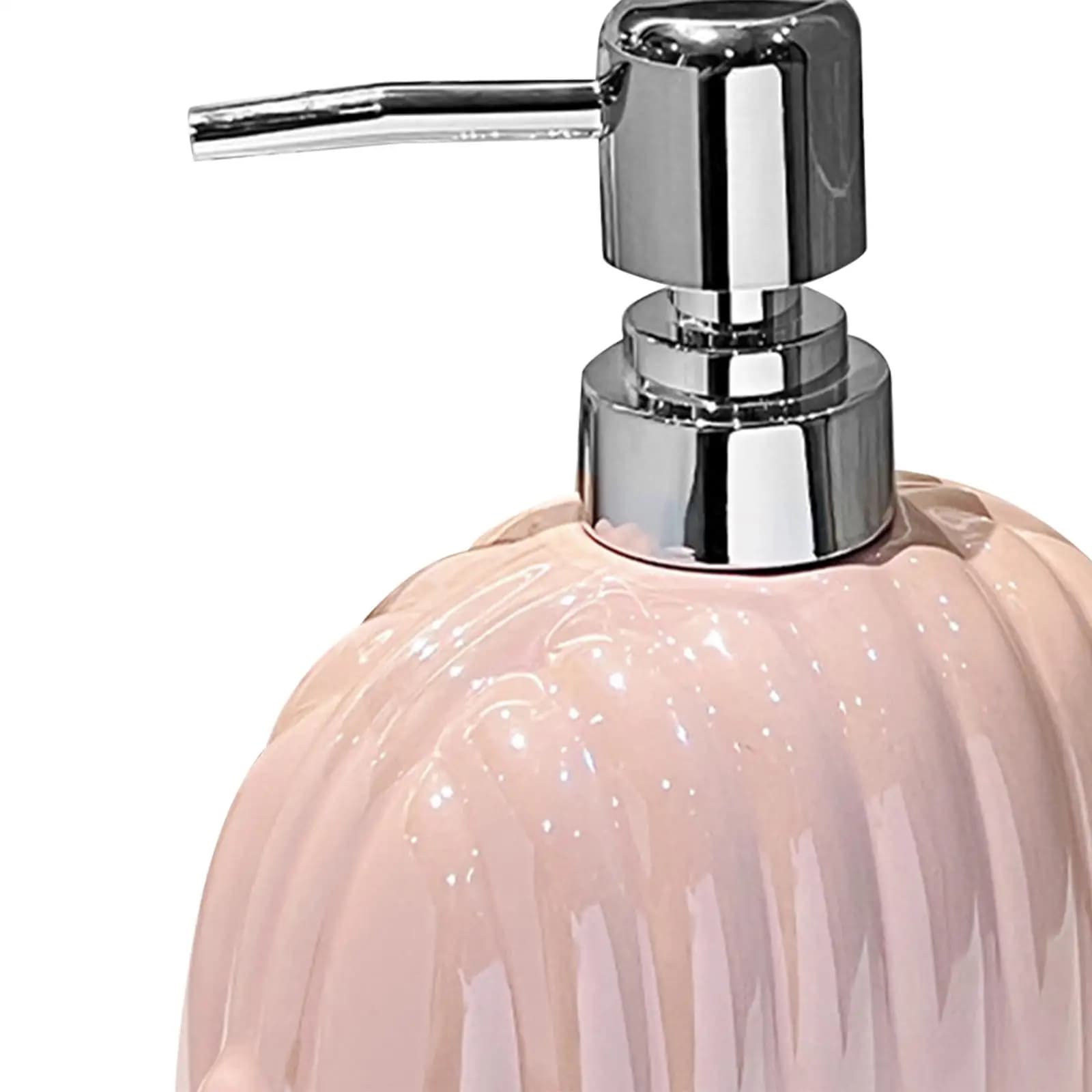 Dispenser di Sapone in Ceramica, Erogatore di Detersivo per Piatti Ricaricabile e Riutilizzabile, Essenziale per Viaggi