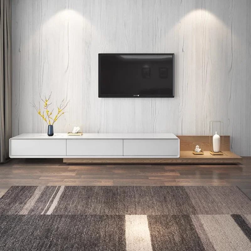 Ground TV, TV stand, Monitor display, Cam furniture, Modern Luxury TV Table for Exhibition, Organizer, TV stand, Trendy furniture
