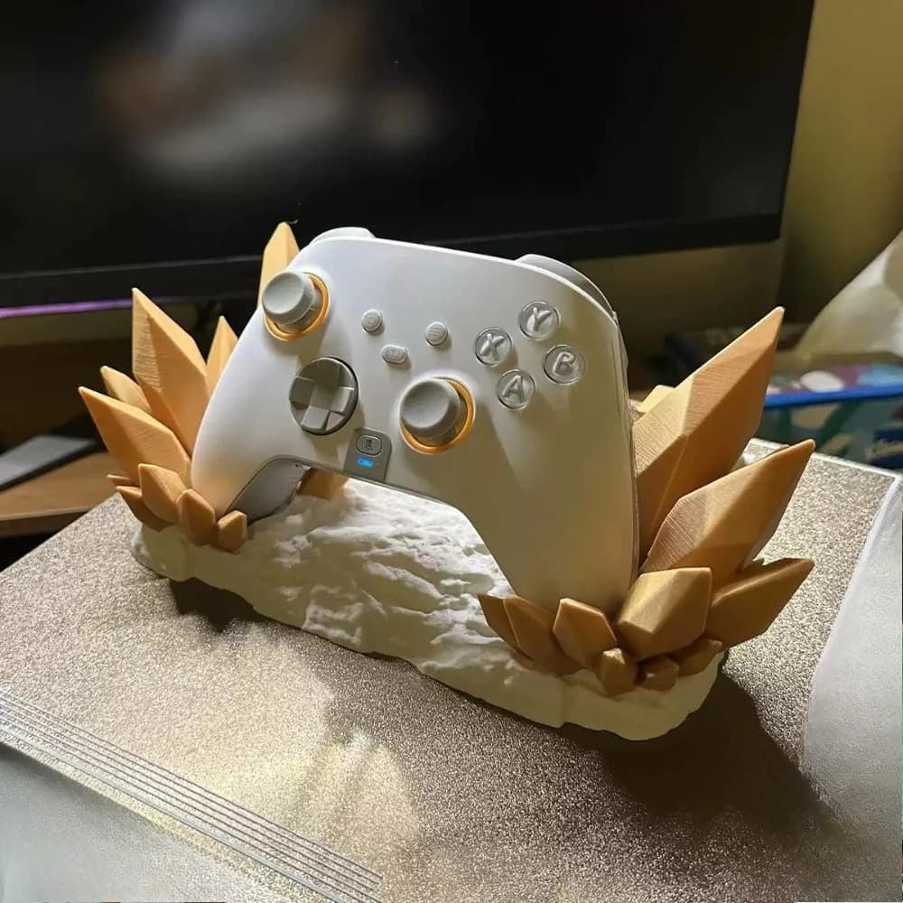 Supporto per controller di gioco per XBOX/PS5/SWITCH Base di archiviazione creativa Ornamento da tavolo Supporto per maniglia Interruttore di gioco Accessorio Regalo per ragazza
