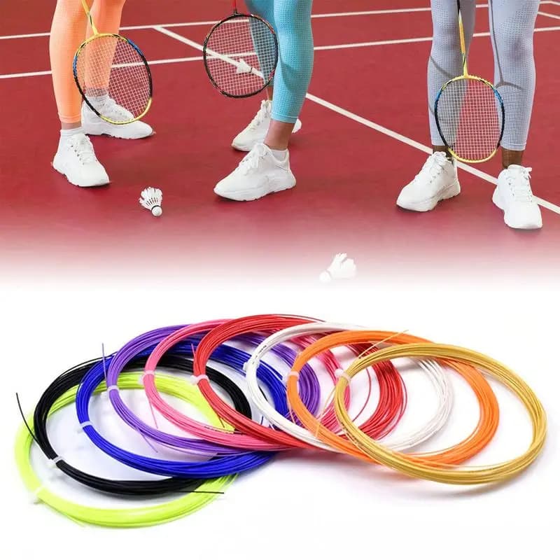Badminton String BG65 Racket String Reel Durable Badminton String Reel Racket String for Spare Accessories for Sports Training
