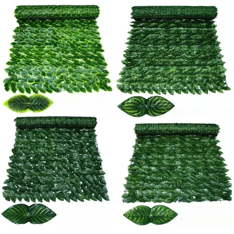 1X3M Privacy Fence Screen Garden Exterior Courtyard Floor Tile Garden Decoration Garden Decoration Outdoor Balcony Fins