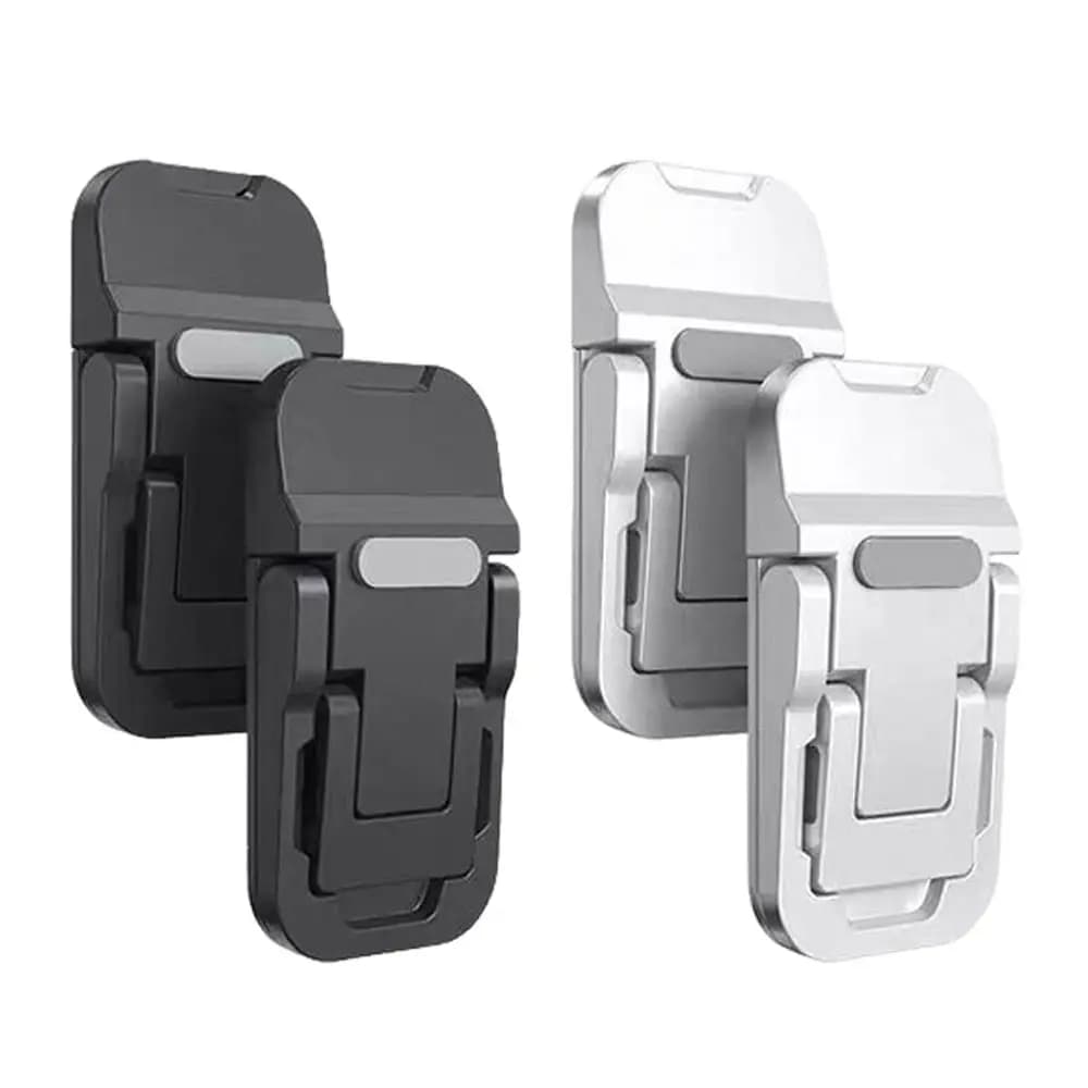 Plastic Foldable Laptop Stand Invisible Non-slip Notebook Bracket Foldable Adjustable Riser Laptop Support Holder Desktop Holder