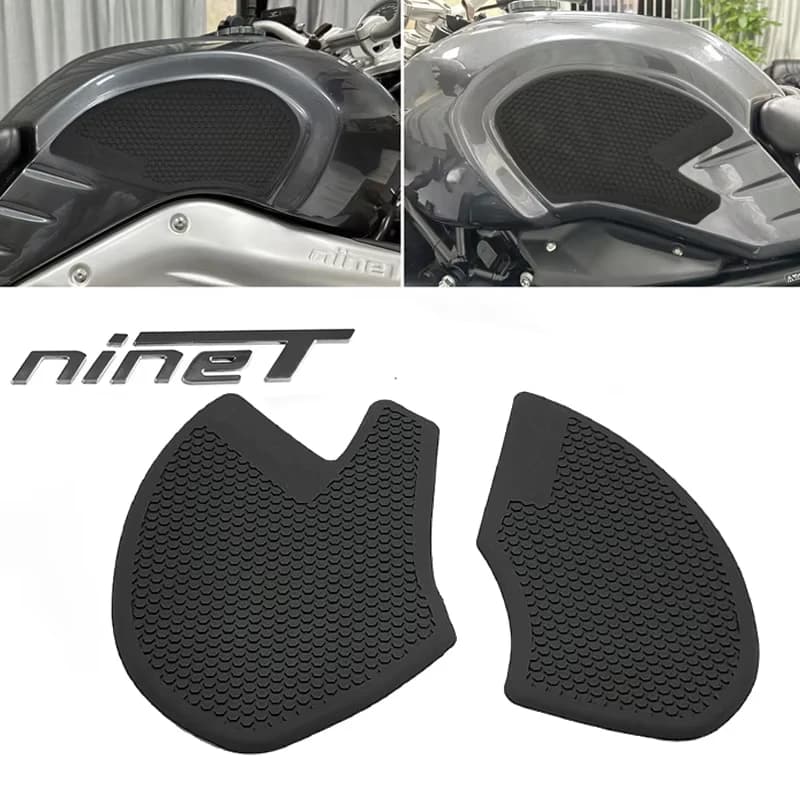 Motorcycle Side Fuel Tank Pads Protector Stickers Decal Gas Knee Grip Traction For BMW R9T R9t RNINET R NINET R NINE T RnineT