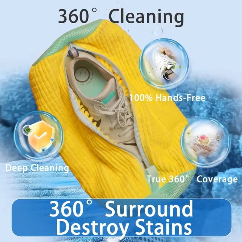 1/2PCS Shoes Washer bag Padded mesh shoes Laundry bags Protection Fiber heads soft polyester shoes Anti-deformation washing machine bag