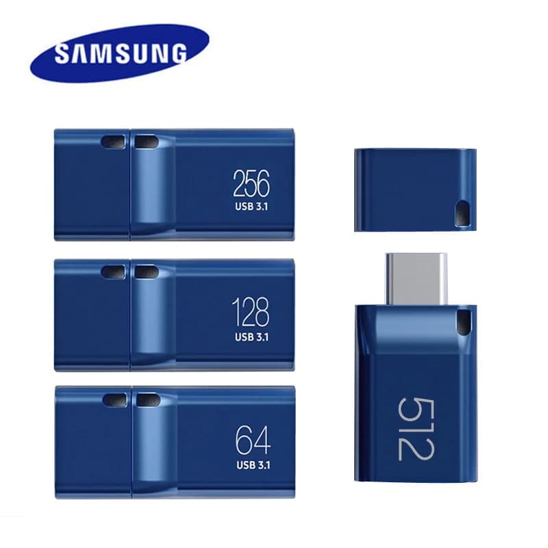 SAMSUNG USB Type-C Flash Drive 128 GB 256 GB 512 GB 400 MB/s Memory Stick 64 GB 300 MB/s Type-C Pen Drive Stick per telefono/tablet/PC