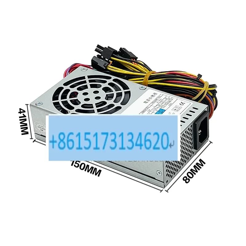 Nuovissimo flessibile piccolo alimentatore 1u grande ventilatore 300W 350W telaio itx ultra silenzioso nas deposito domestico fai da te