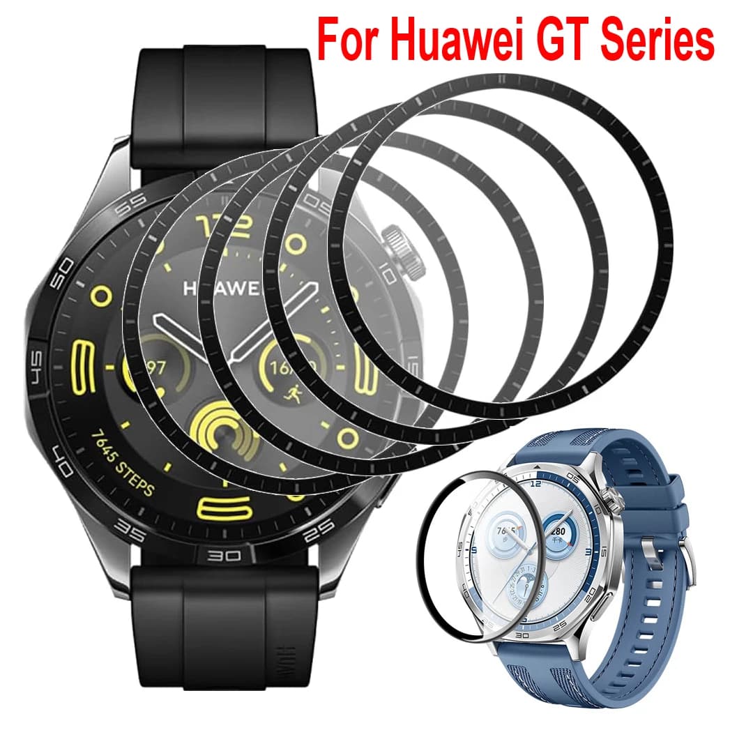 Pellicola 3D per Huawei Watch GT5Pro 4 3 2 2e pellicola salvaschermo bordo curvo custodia protettiva morbida per Huawei GT5 46mm 41mm accessori