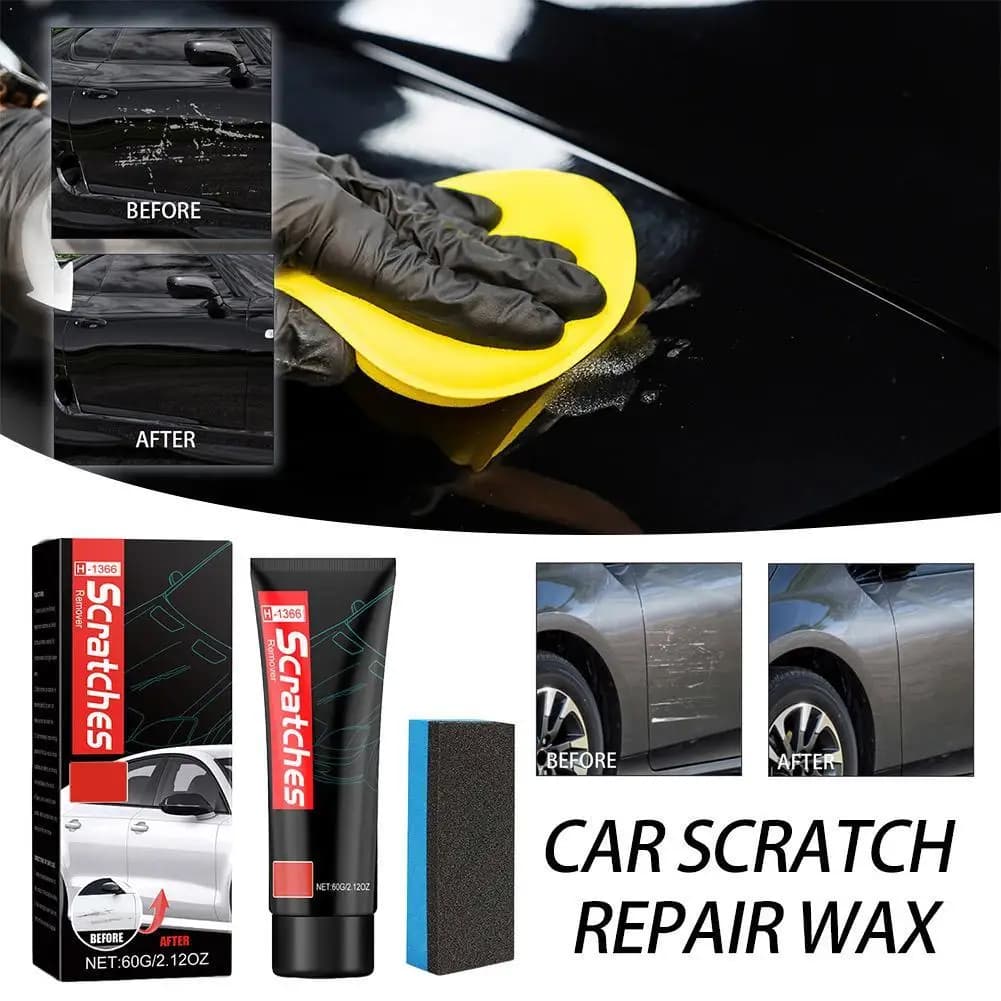 Cera ceramica nano lucidante per la riparazione di graffi sulla vernice dell'auto, pasta per la rimozione di graffi, cera per la riparazione della vernice dell'auto, detergente per superfici auto