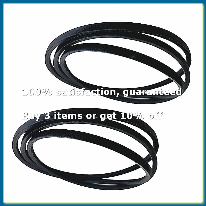 2 Pack 144959 Deck Belt for LT1000 LT3000 DLT3000 42 Inch Riding Mower Replacement Parts 532144959(1/2x95Inch)-A49I