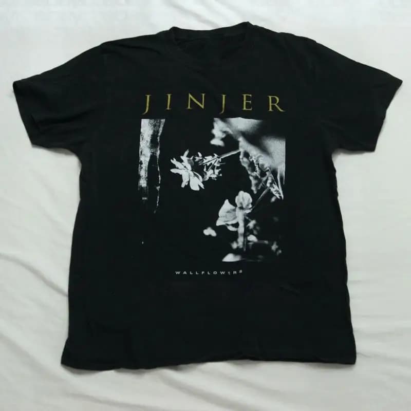 New Jinjer Band Wallflowers 2021 Tour Christmas S 5XL T Shirt US52