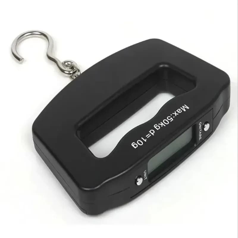 Premium 50kg Mini Portable Electronic Scale Digital Hanging Hook Scale For Fishing Luggage Home Supermarket Parcel Weighing
