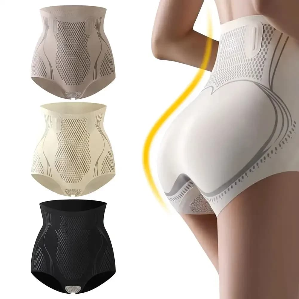 Mutandine senza cuciture a vita alta Intimo di controllo da donna Allenatore femminile Mutande modellanti Butt Lifter Intimo modellante