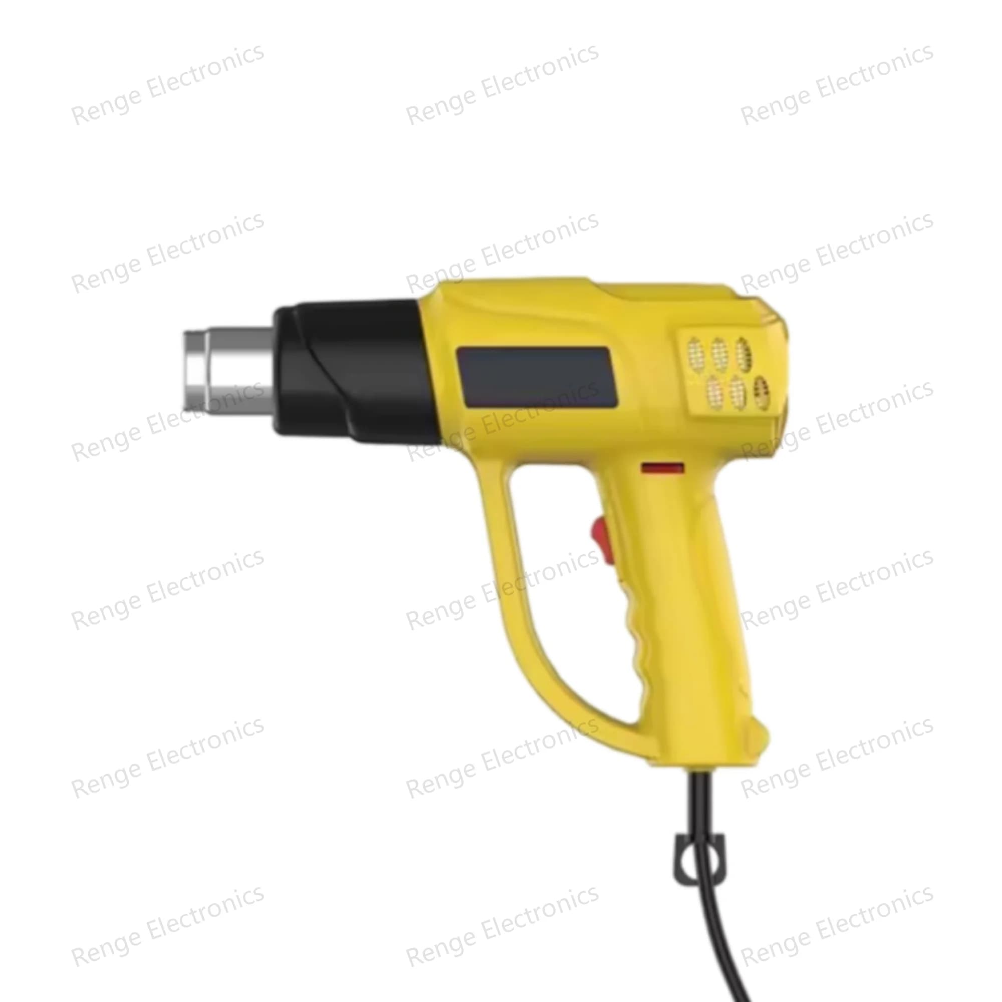Pistola termica - Pistola termica elettrica industriale Asciugatrice termoretraibile ad aria calda Pistola termica per saldatura di potenza 2100 W con 4 ugelli
