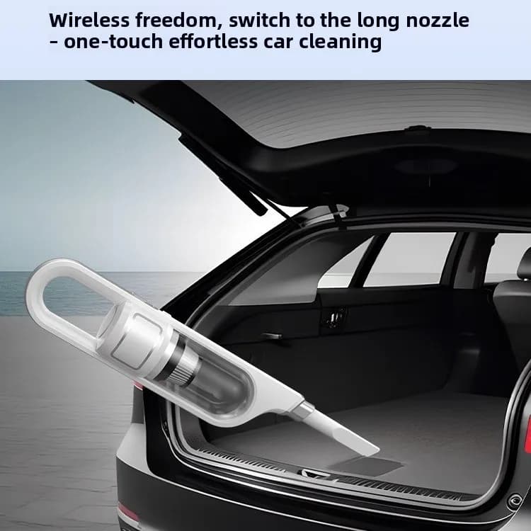 Aspirapolvere Portatile Senza Fili per Auto e Casa, Multifunzione con Grande Potenza di Aspirazione per Peli di Animali Domestici