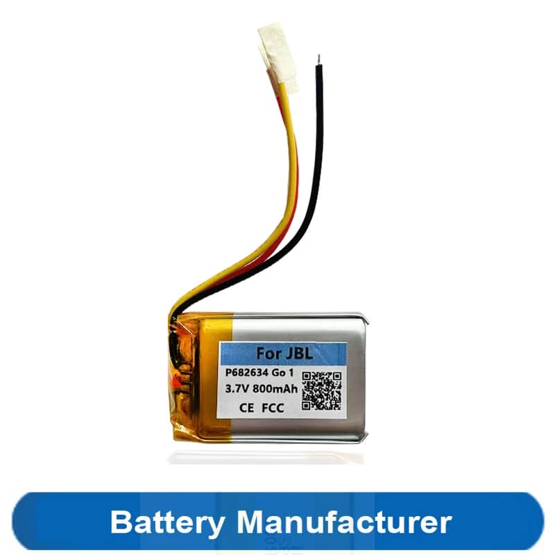 Il ciclo "0" originale sostituisce 800mAh P 682634 01 Batteria per JBL Go 1 GO1 BLK FF Altoparlante audio Bluetooth Accumulatore di batterie AKKU