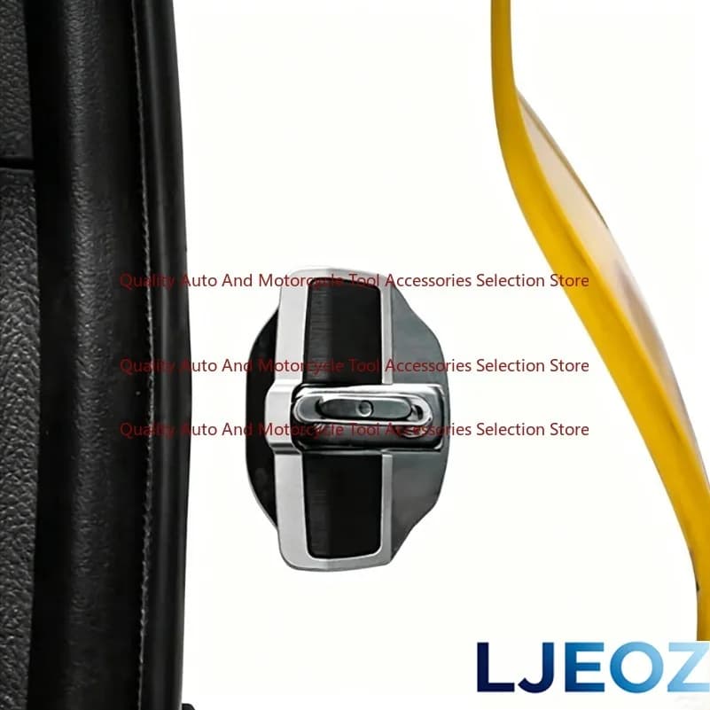 Car TRD Door Lock Buckle Upgraded Stabilizer Protector Latches Stopper for Lexus Toyota Eliminate Noise Space Lock
