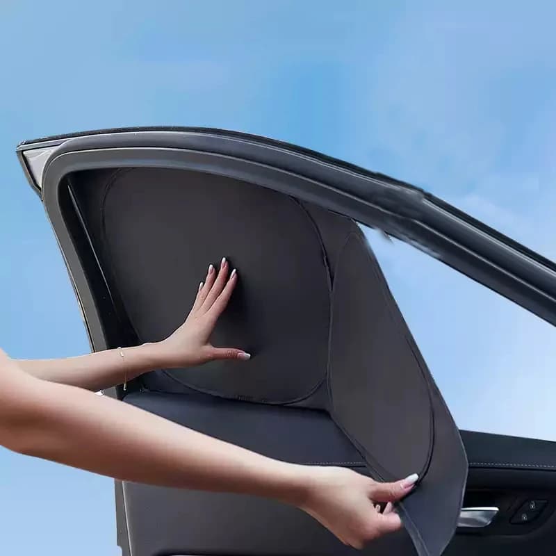 Car Sun Protection Heat Insulation Privacy Sunshade Curtain For HONGQI E-HS9 2020-Present Auto Anti-UV Protect Cover Accessory