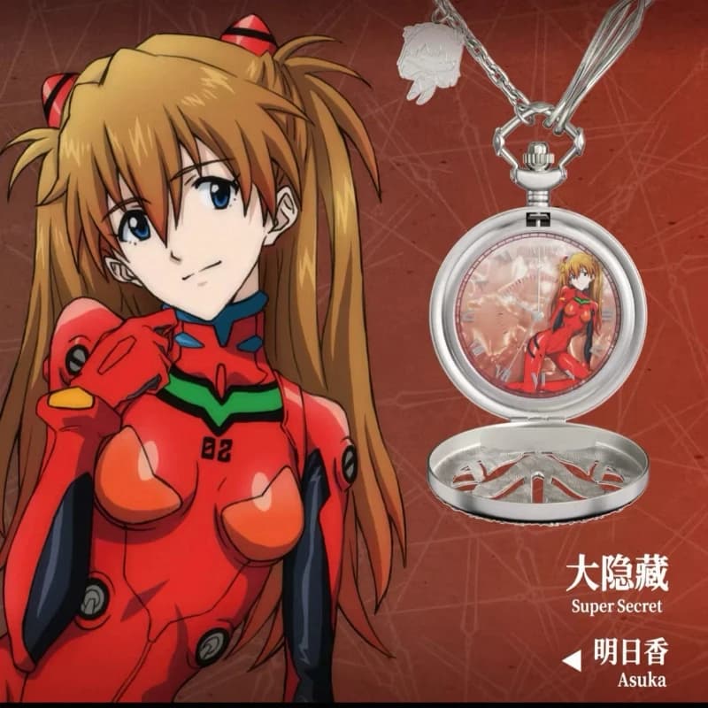 Hot Sale Authentic New Century EVANGELION Time Repair Plan Series Watch Blind Box Anime Peripheral Decoration Birthday Gift