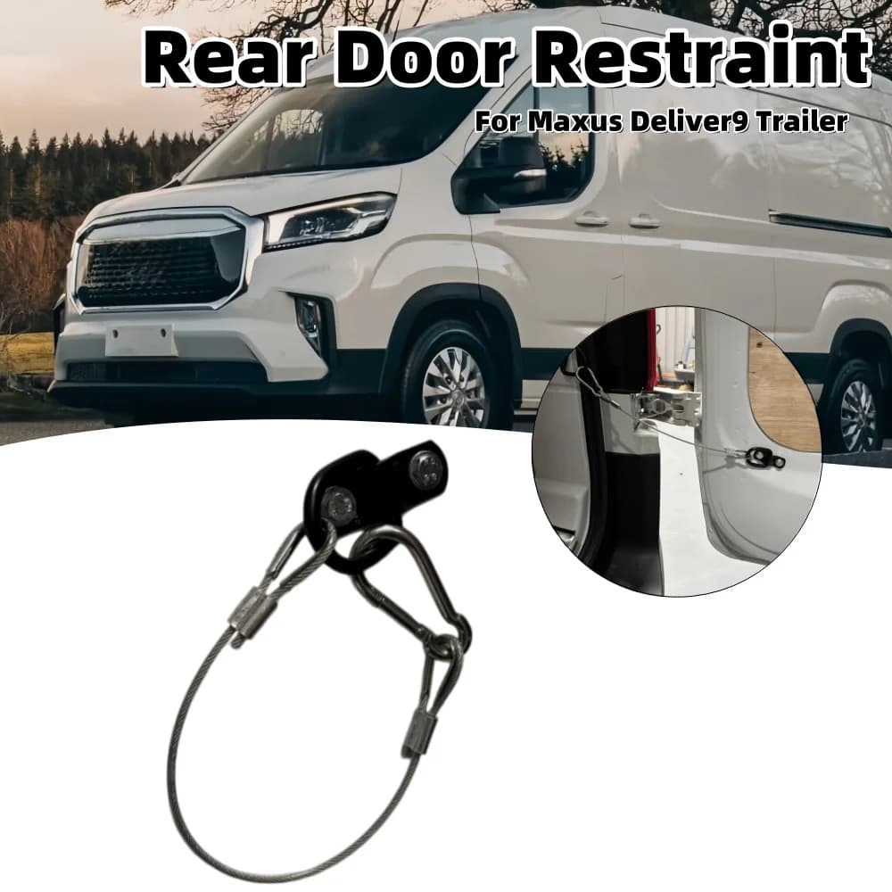 6 Pezzi Ferma Porta Posteriore per Furgone con Gancio a Scatto per Maxus Deliver9, Accessori Ferma Porta Rimorchio
